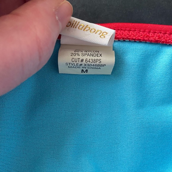 Billabong Bikini Two Piece Swimsuit with Reversible Top 2000s - Picture 6 of 7